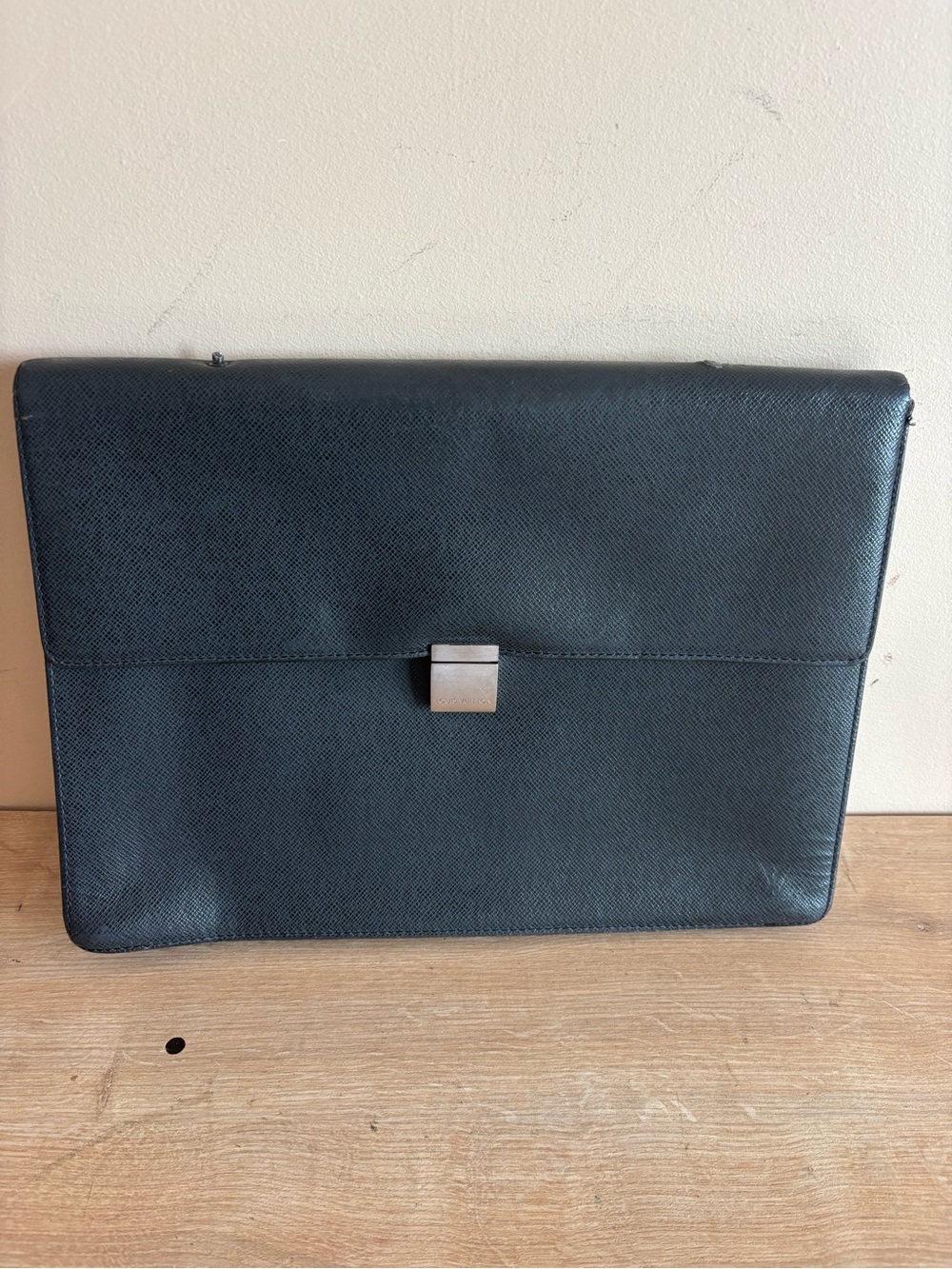 Authentic Louis Vuitton clutch leather